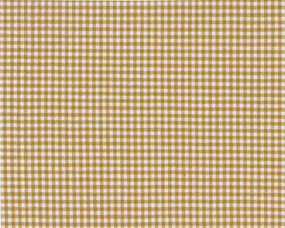 Westfalenstoffe, Webstoff OMAN, Vichy-Karo, goldbraun