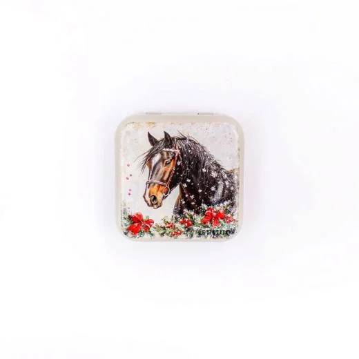 Leti Stitch Metallic Box - Winter Horse