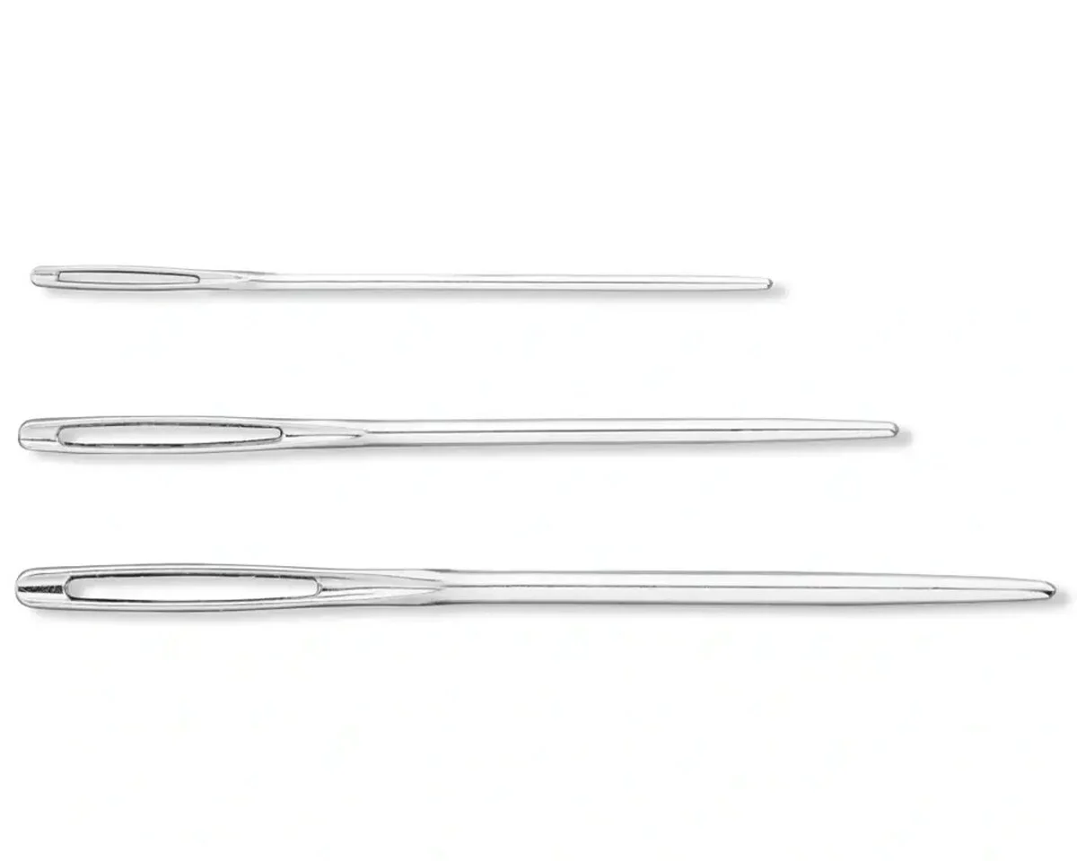 Wollnadeln aus Stahl, ohne Spitze, Prym