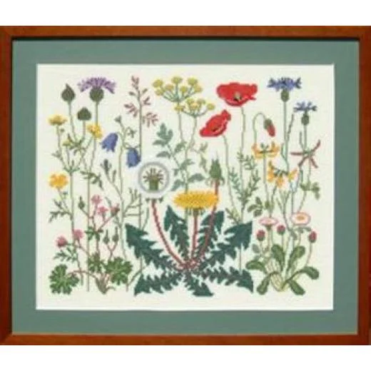 Wildblumen - Haandarbejdets Fremme (Stickpackung)