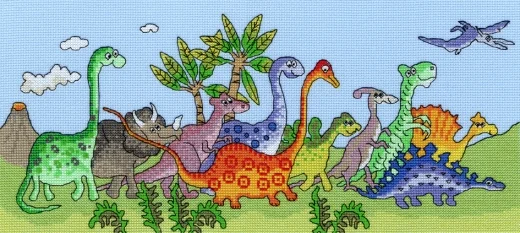 Bothy Threads - Dinosaur Fun