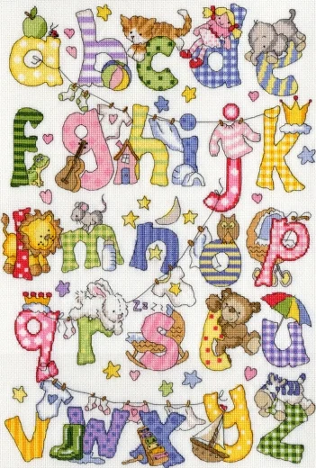 Bothy Threads - My first Alphabet
