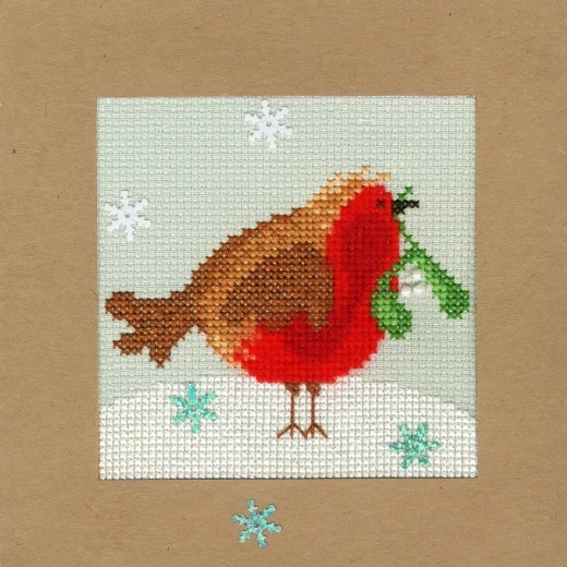 Bothy Threads - Karen Tye Bentley - Snowy Robin