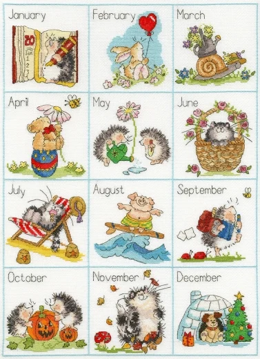 Bothy Threads - Margaret Sherry - Calendar Creatures