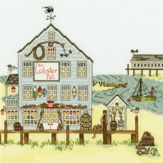 Bothy Threads - New England The Lobster Pot - Ausverkauf