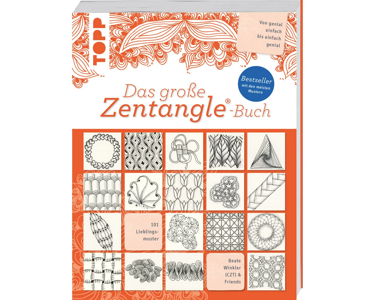 Zeichenbuch: Das große Zentangle Buch, TOPP