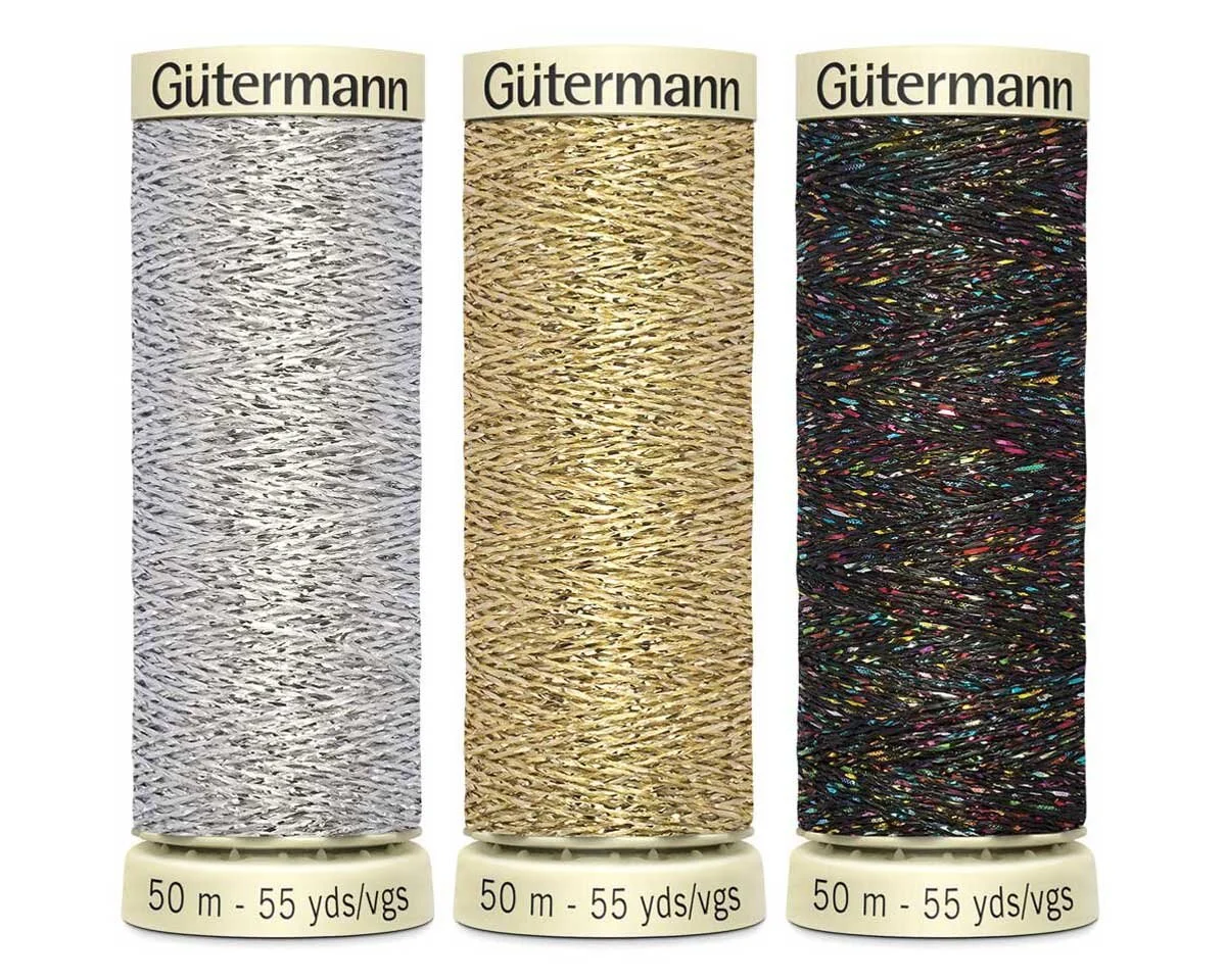 Zierstichfaden METALLEFFEKT-FADEN W 331, Gütermann