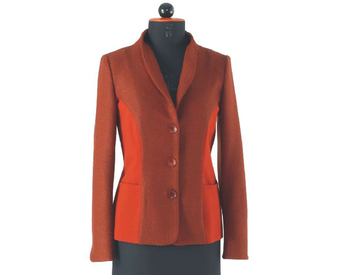Zwischenmass Schnittmuster BLAZER MIT KLEINEM KRAGEN