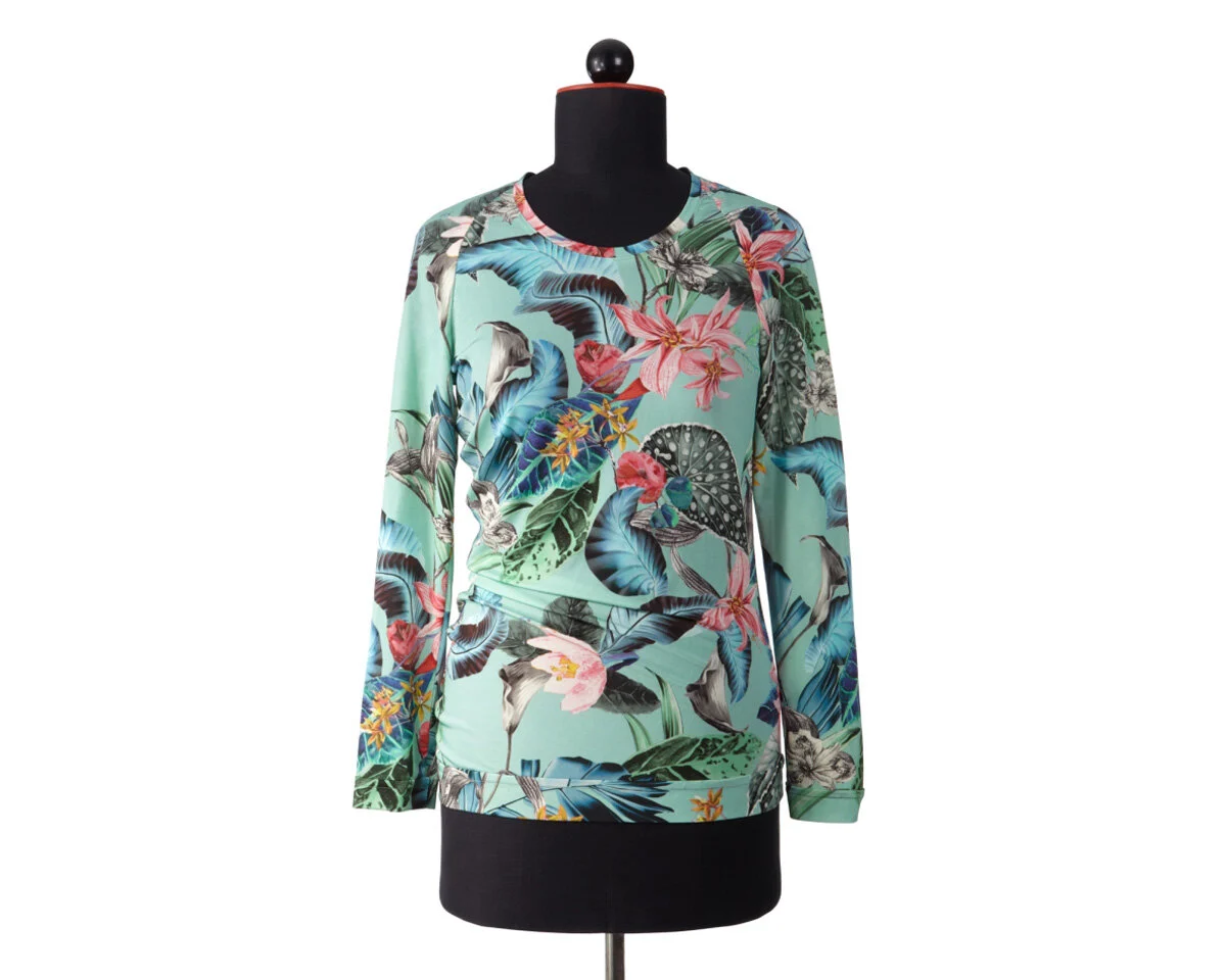 Zwischenmass Schnittmuster GERAFFTES SHIRT