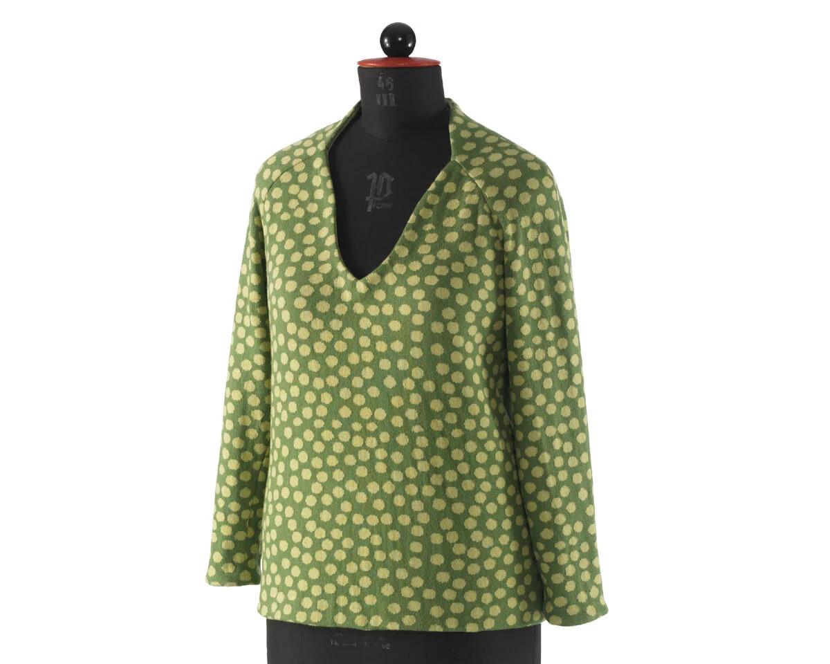 Zwischenmass Schnittmuster PULLOVER MIT TIEFEM AUSSCHNITT